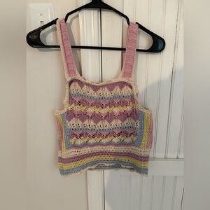 Zara Textured Knit Top